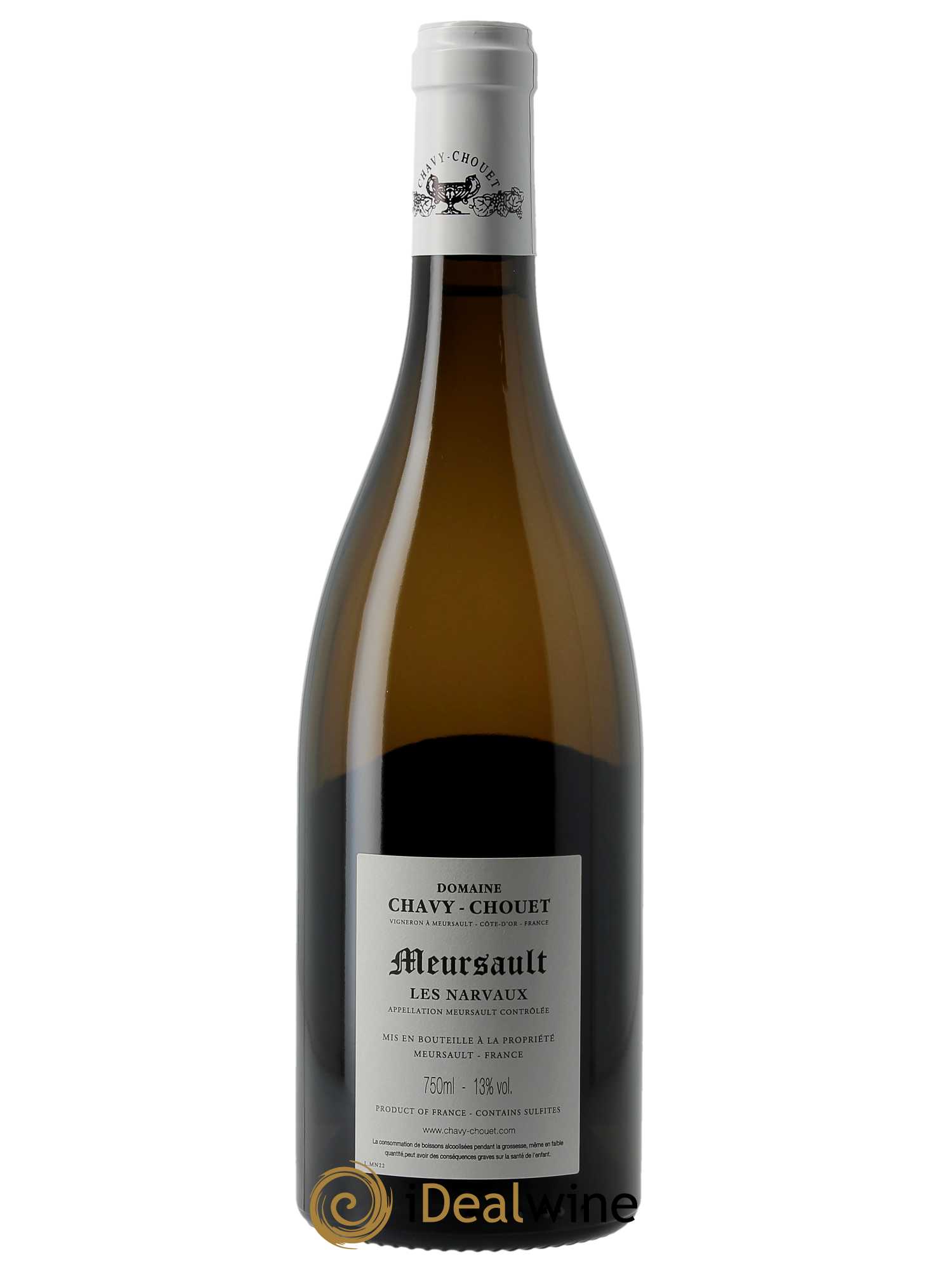 Meursault Les Narvaux Chavy-Chouet  2022 - Lot de 1 Bouteille