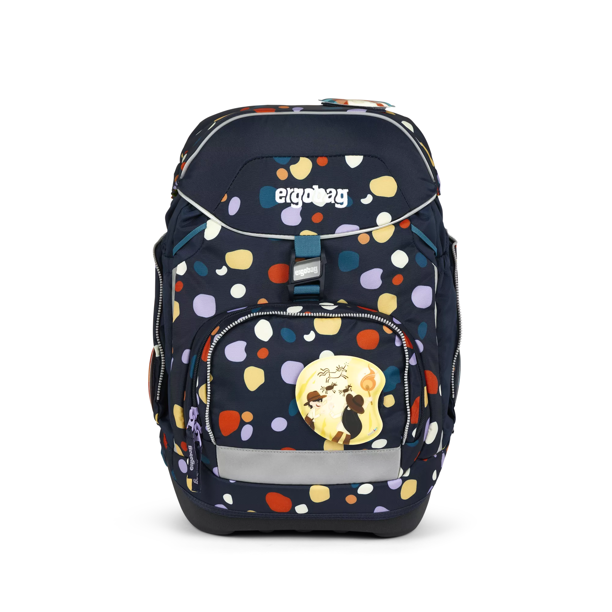 ergobag Schulrucksack-Set Bärnsteinhöhle