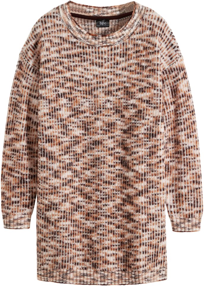 Pullover mit extra langen Seitenschlitzen