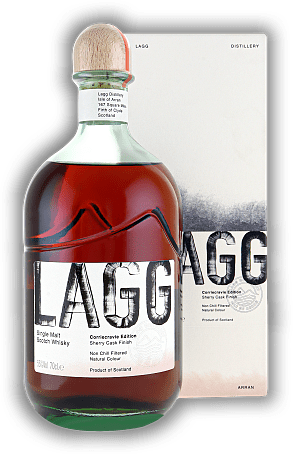 Lagg Distillery Corriecravie Sherry Cask Finish 55% Lagg Distillery Corriecravie Sherry Cask Finish 55% Aus der Core Range. 0,7	 Liter - Vol 55%
