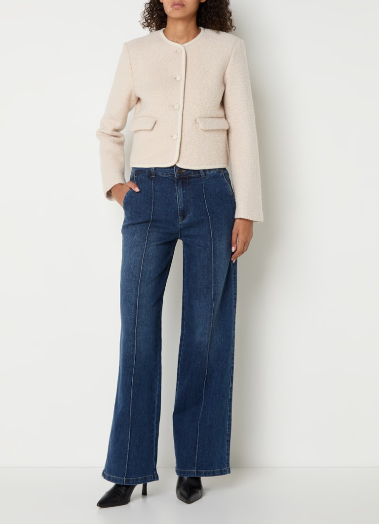 MSCH Copenhagen Cailana teddy jacket with flap pockets