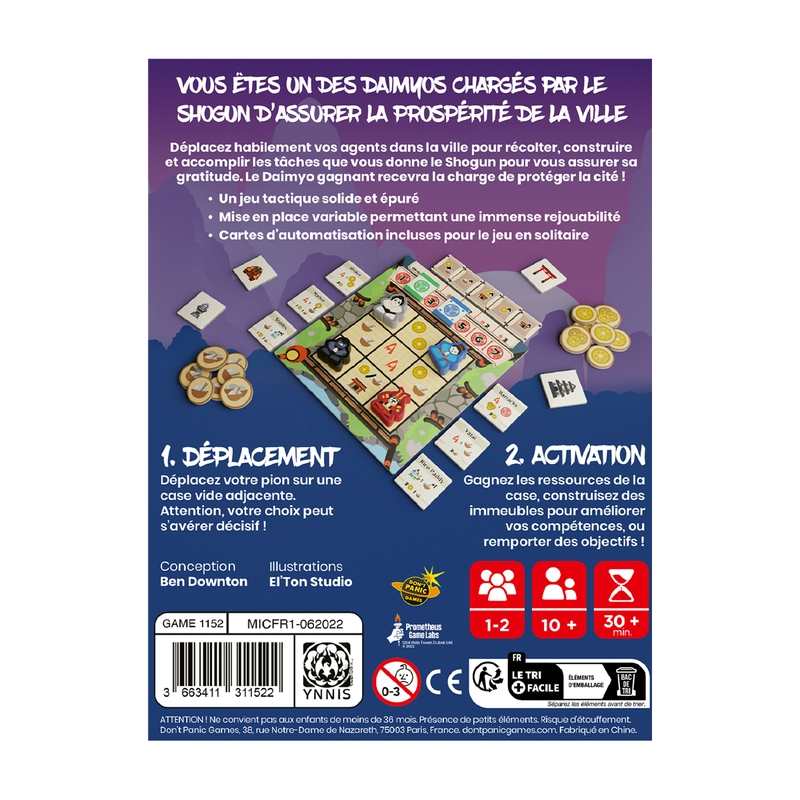 Micro dojo, jeu de stratégie