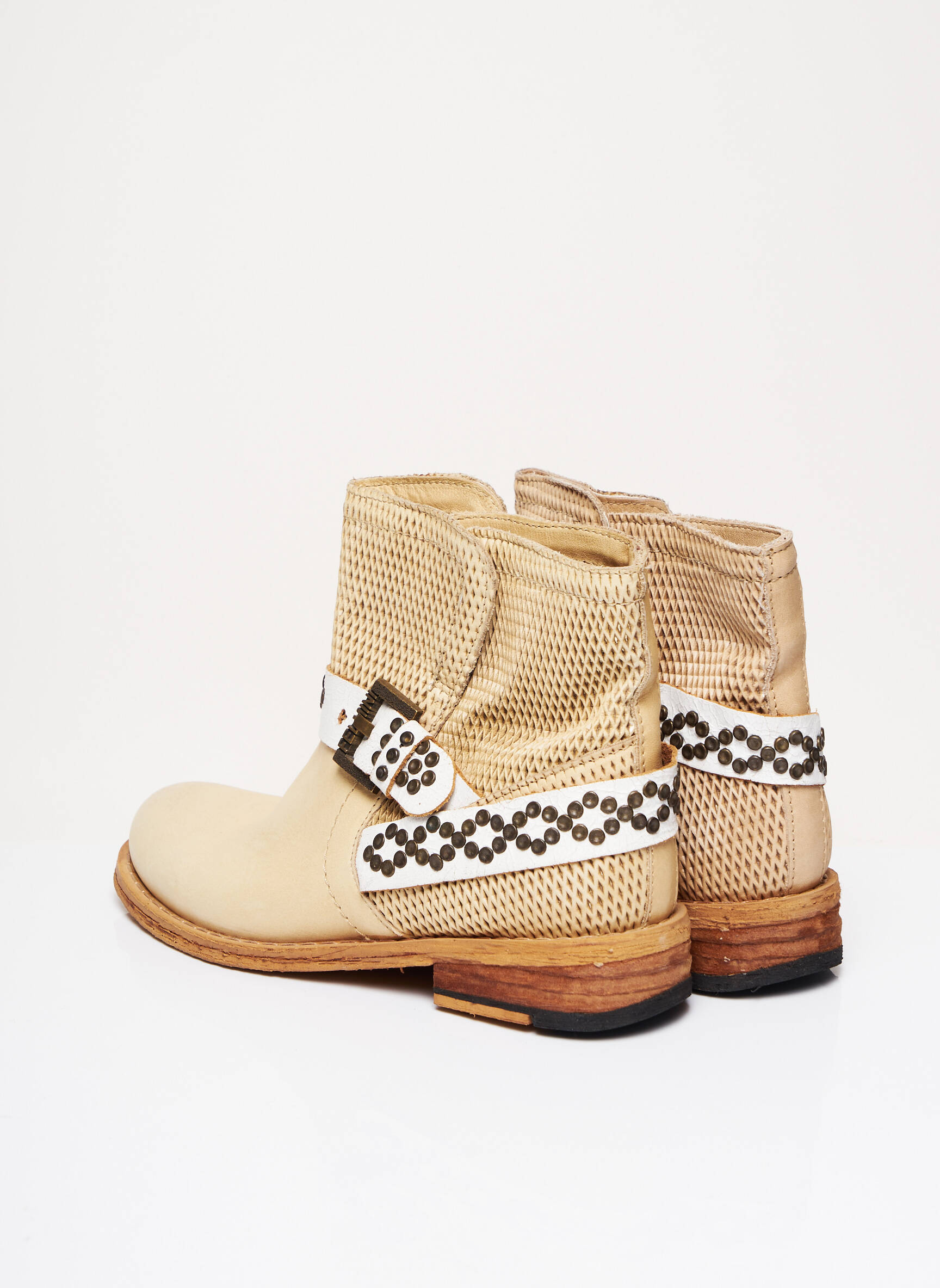 Felmini Bottines Femme couleur beige