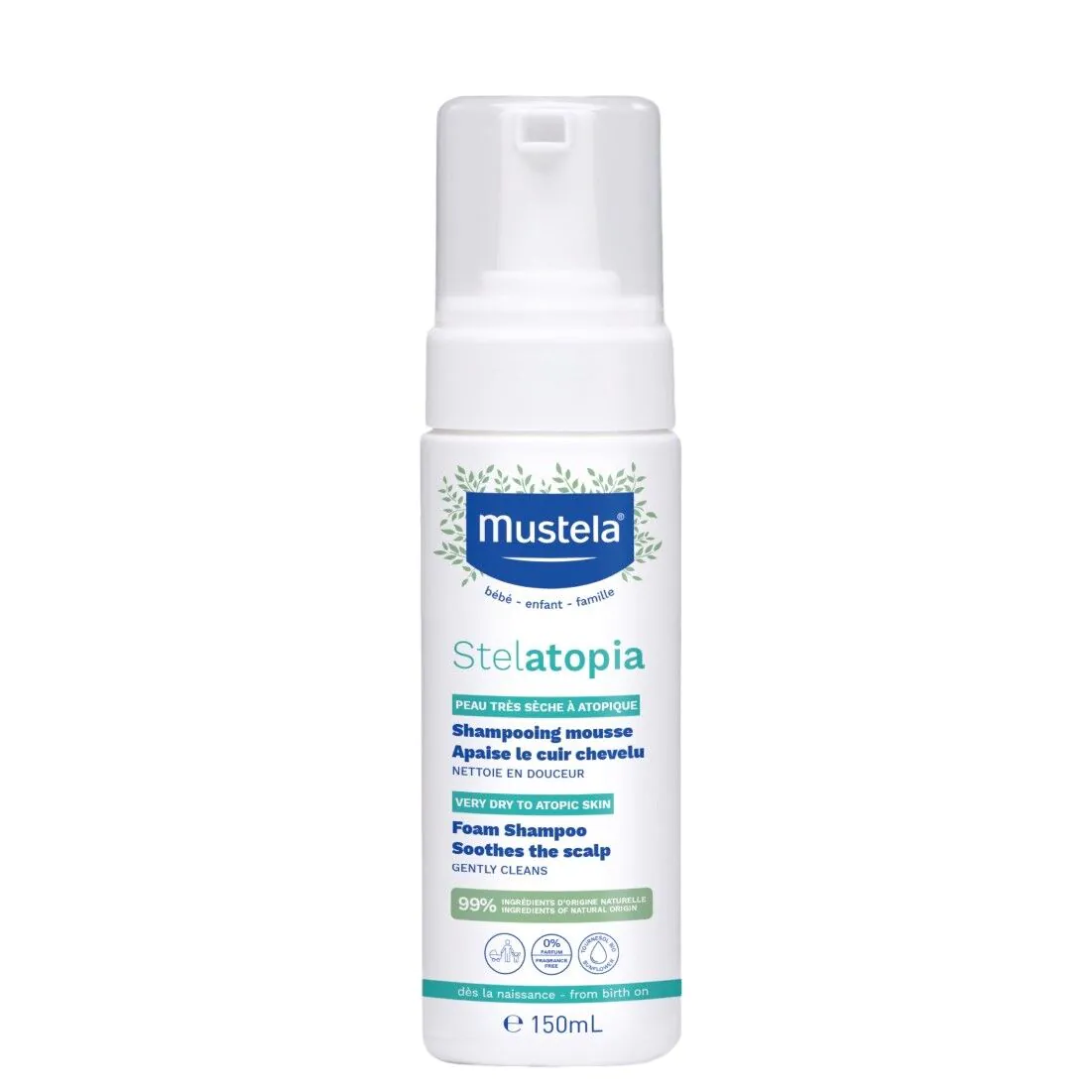 Mustela Bebe Stelatopia putų šampūnas