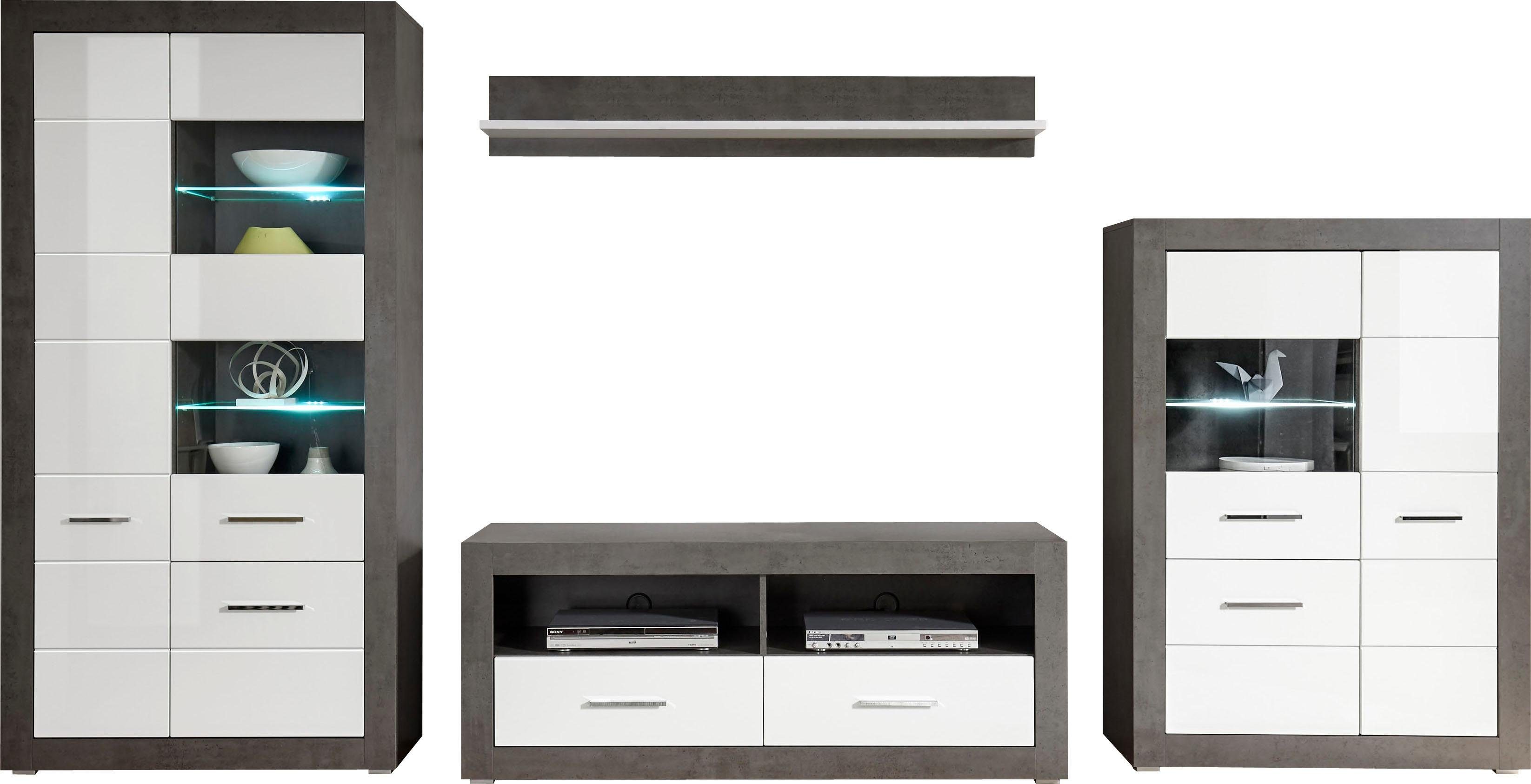 INOSIGN Wohnwand Etero, (Set, 4-St)