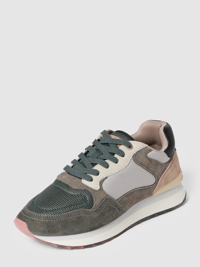 Sneaker im Colour-Blocking-Design Modell 'SEOUL' in dunkelgrau