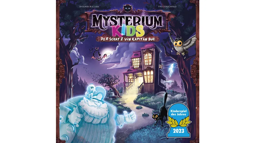 Libellud - Mysterium Kids: Der Schatz von Kapitän Buh - Kinderspiel des Jahres 2023