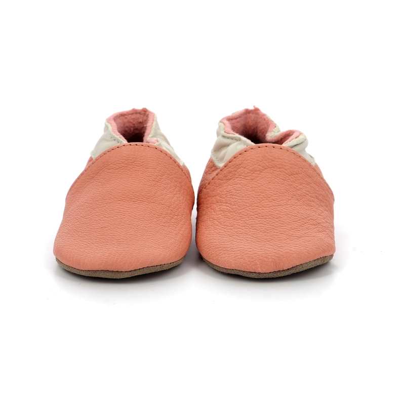 Chaussons cuir tannage vegetal Coddle Baby