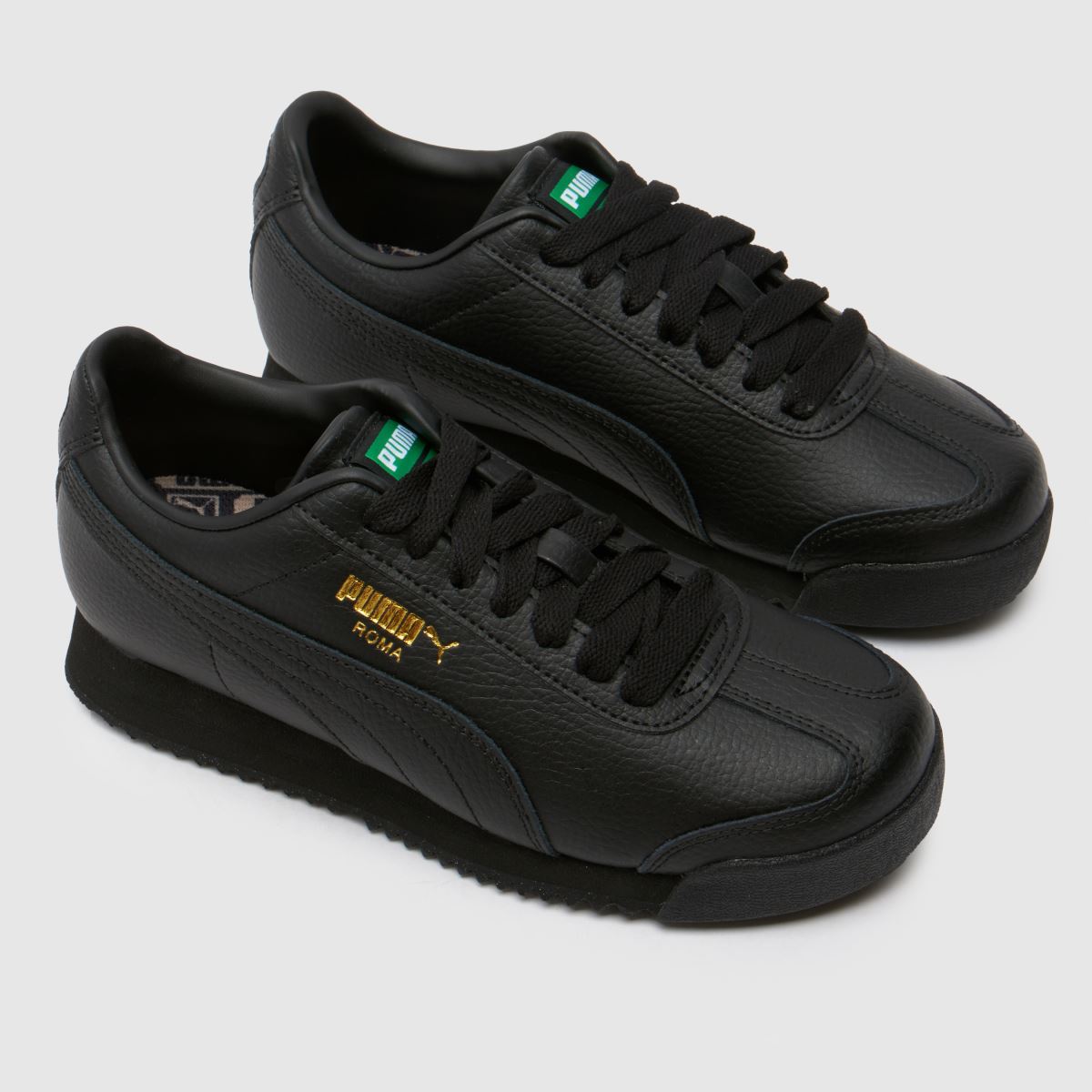 PUMA fekete roma ifjúsági edzőcipő