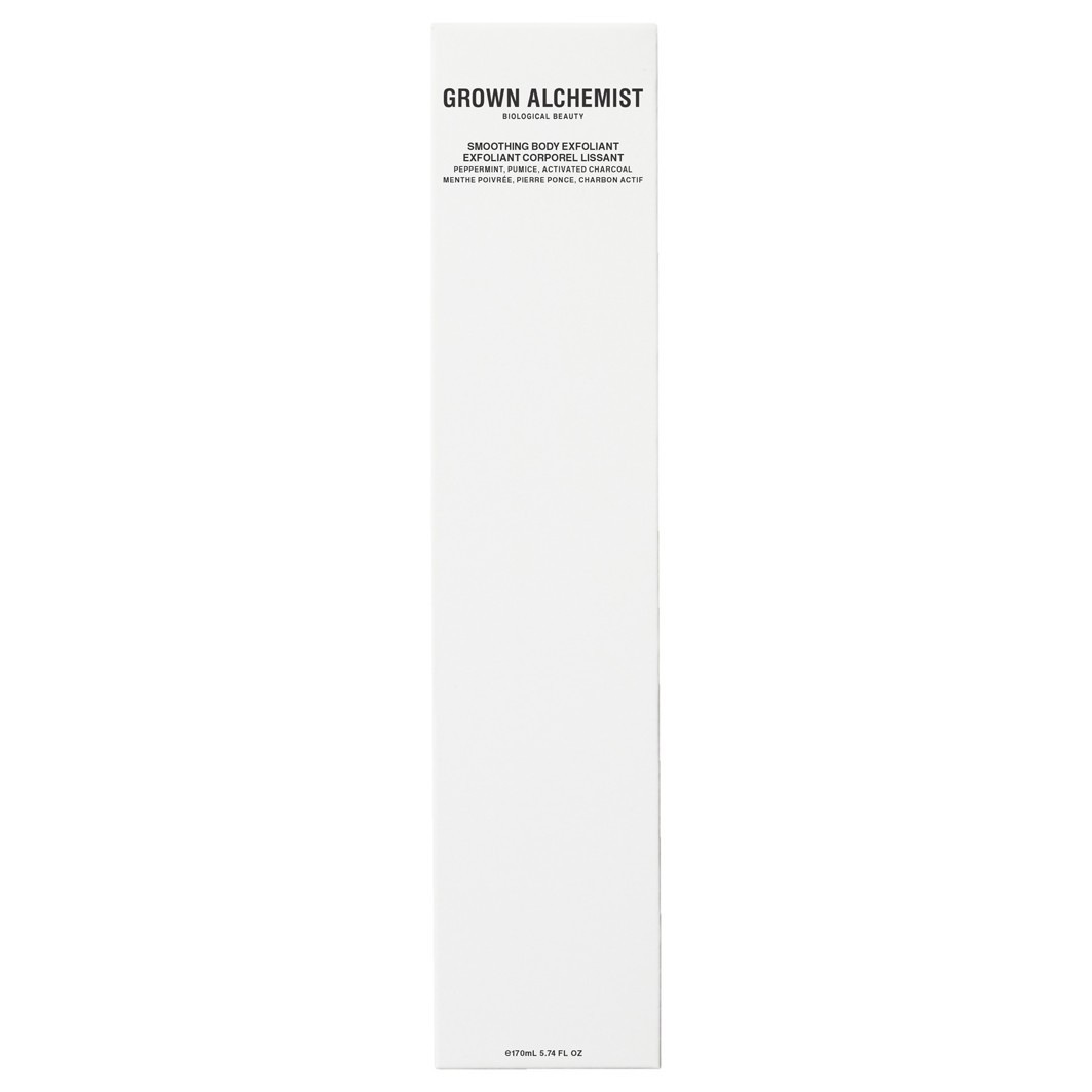 Smoothing Body Exfoliant: Peppermint. Pumice. Activated Charcoal