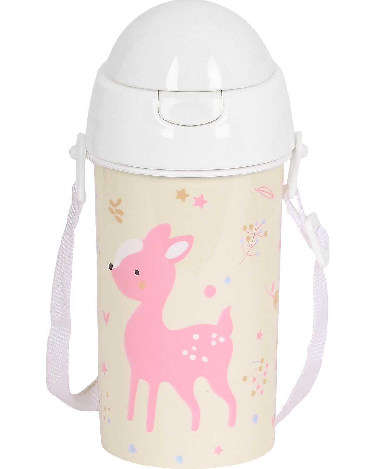 Trinkflasche Forest, automatische Öffnung, inkl. Halm, 500 ml