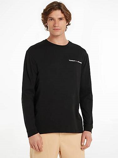 TOMMY-JEANS Herren Langarmshirt
