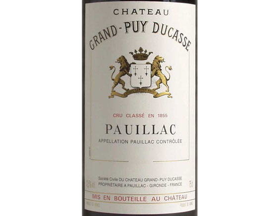Château Grand-Puy Ducasse 2012 Bordeaux Pauillac