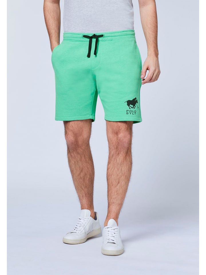 Polo Sylt Shorts in Grün günstig kaufen