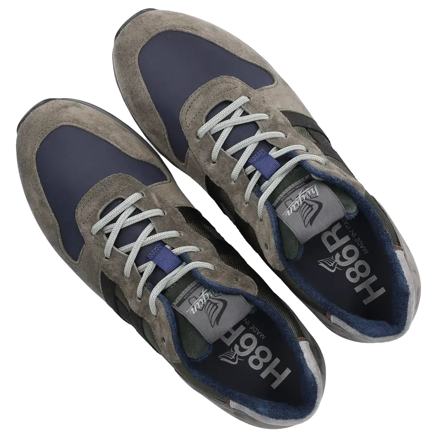 Hogan - Sneaker low H383 Veloursleder - grün