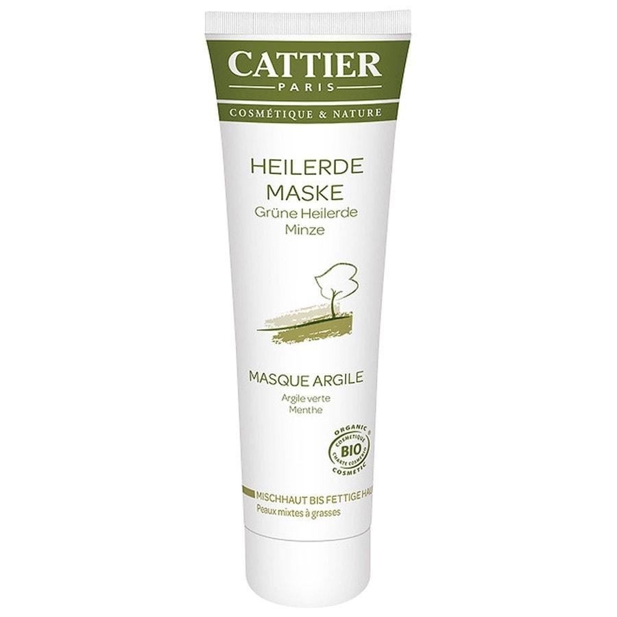 Grüne Heilerde Maske