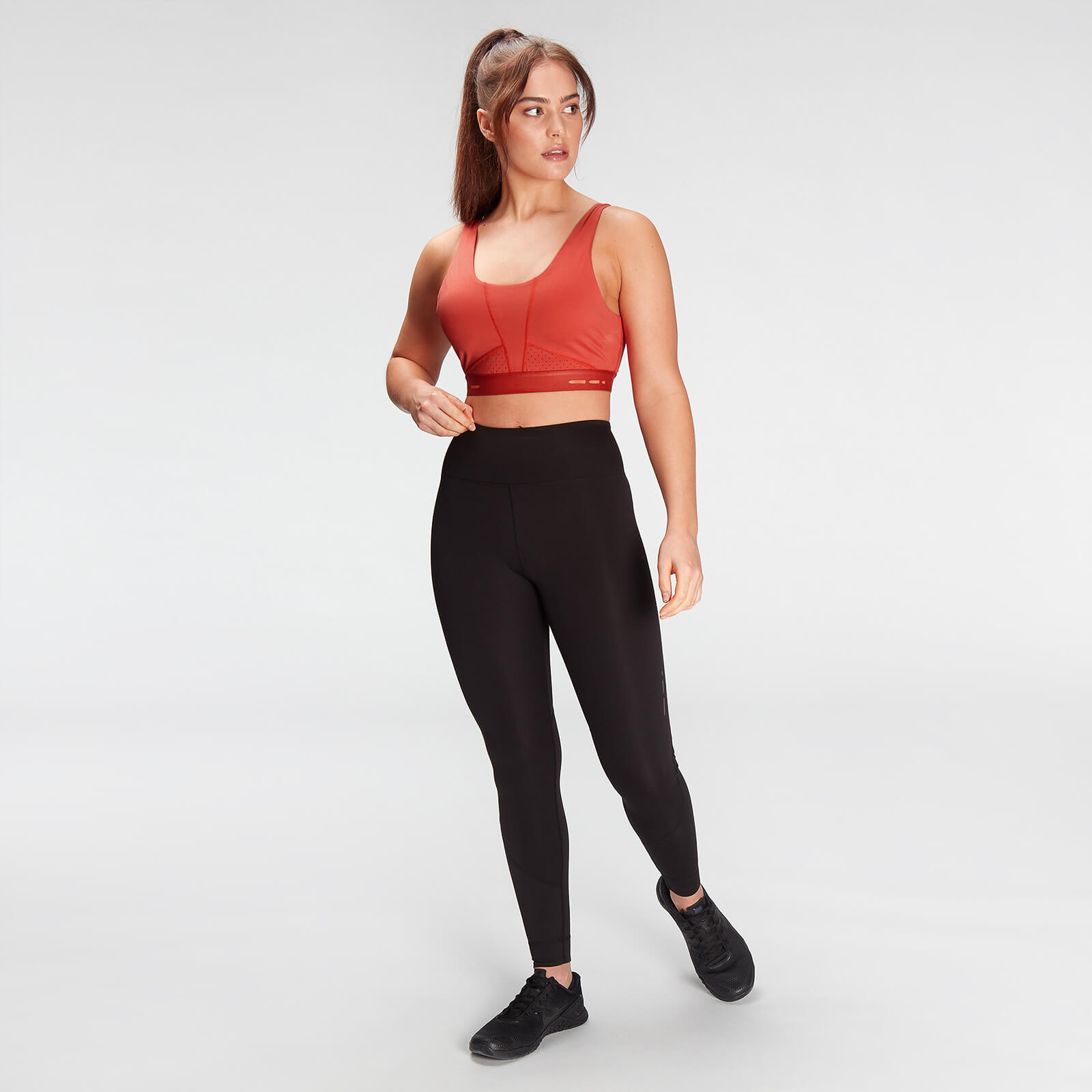 Brassière de sport Power Ultra pour femmes – Rouge chaleureux