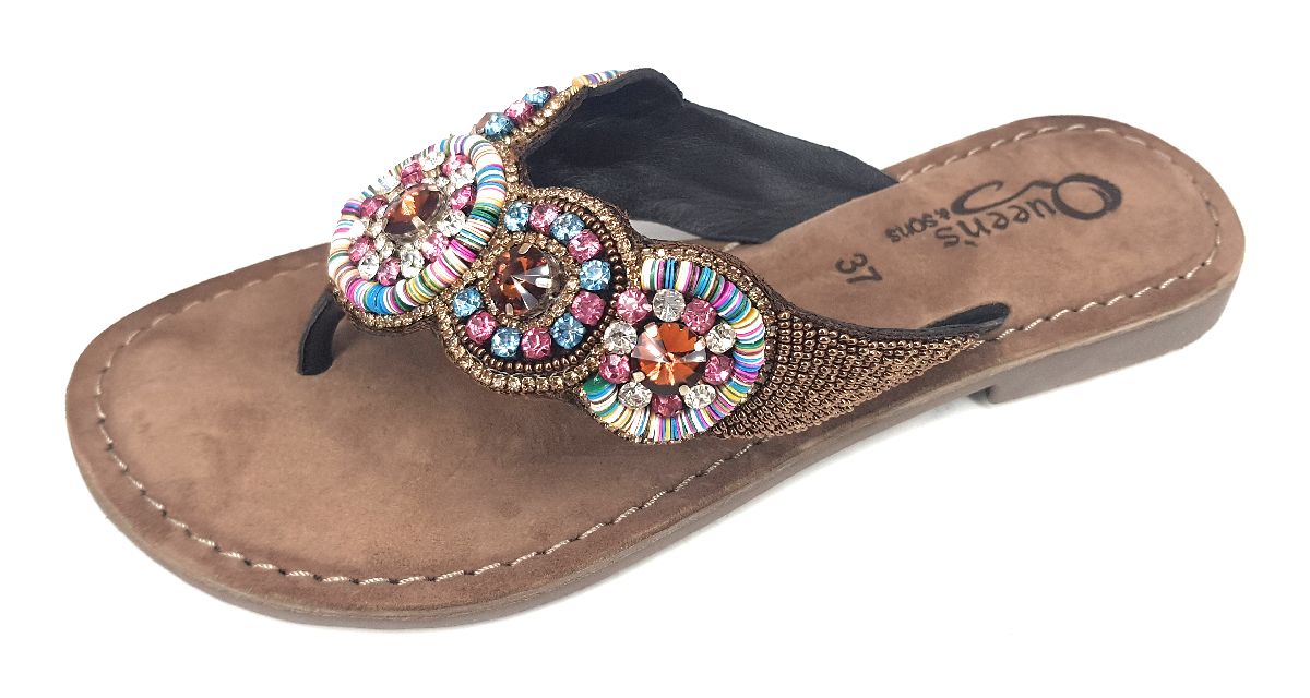Queens IF-7209 Mehrfarbig bronze combi