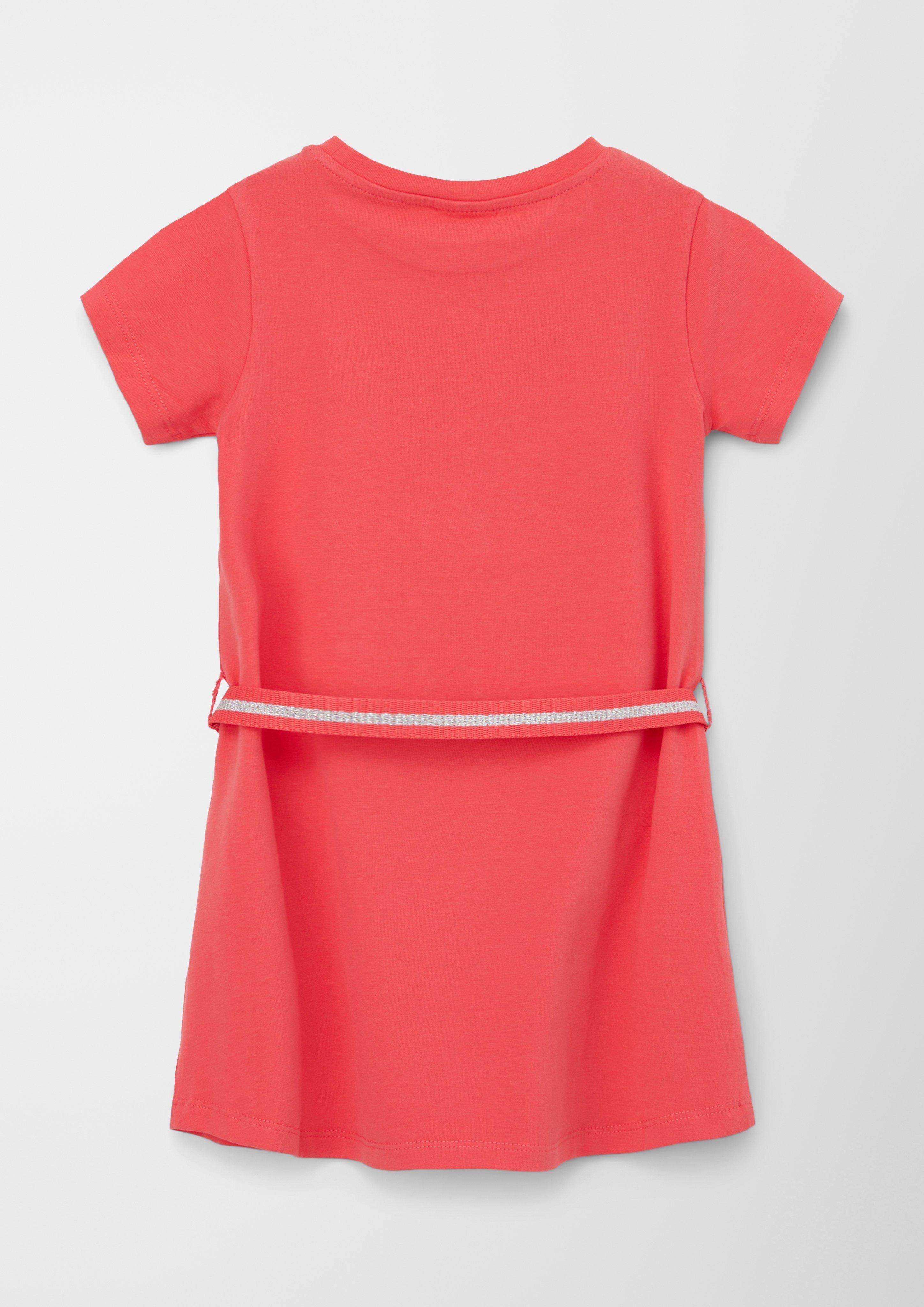 Kleid mit Glitzer-Gürtel  2130552-4513