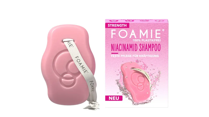 FOAMIE Festes Shampoo Niacinamid 80 g