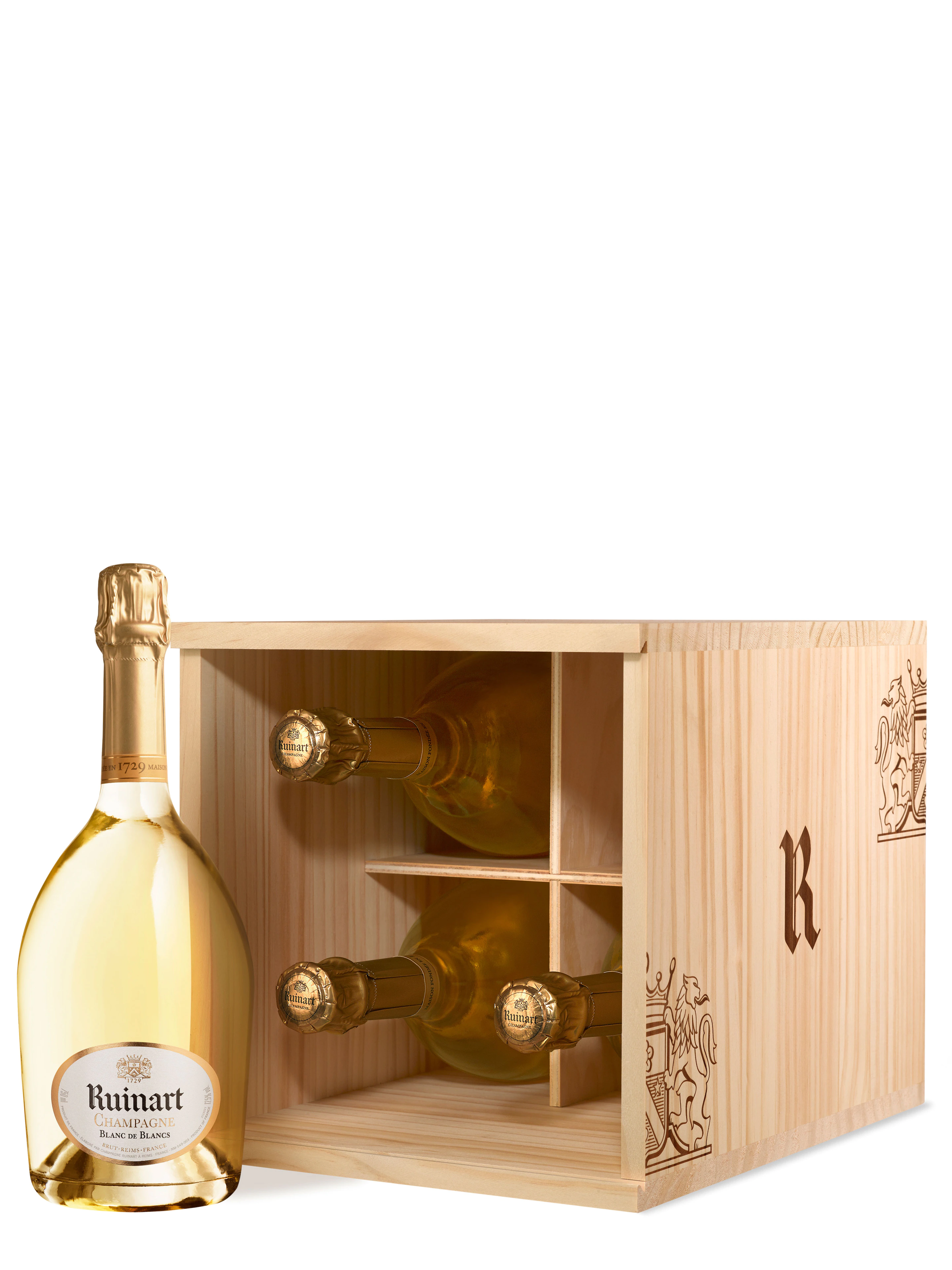 Ruinart Blanc de Blancs Cellar Case