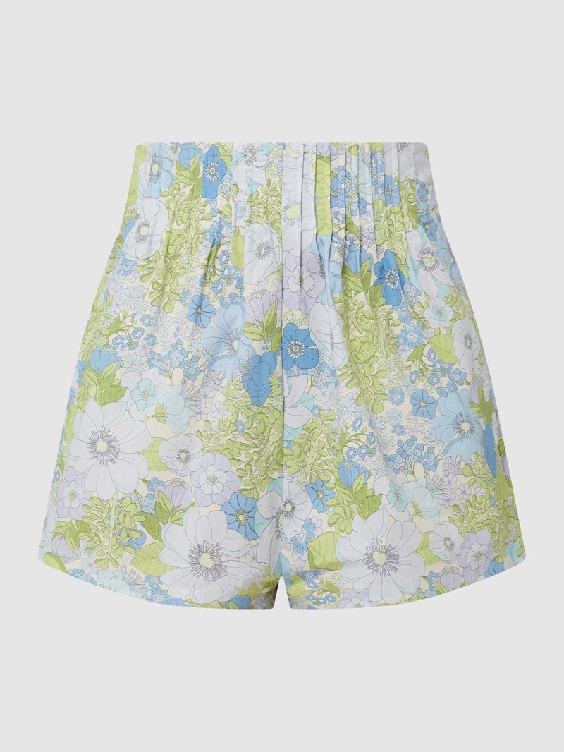 Shorts aus Baumwolle Modell 'Boxa' in hellblau