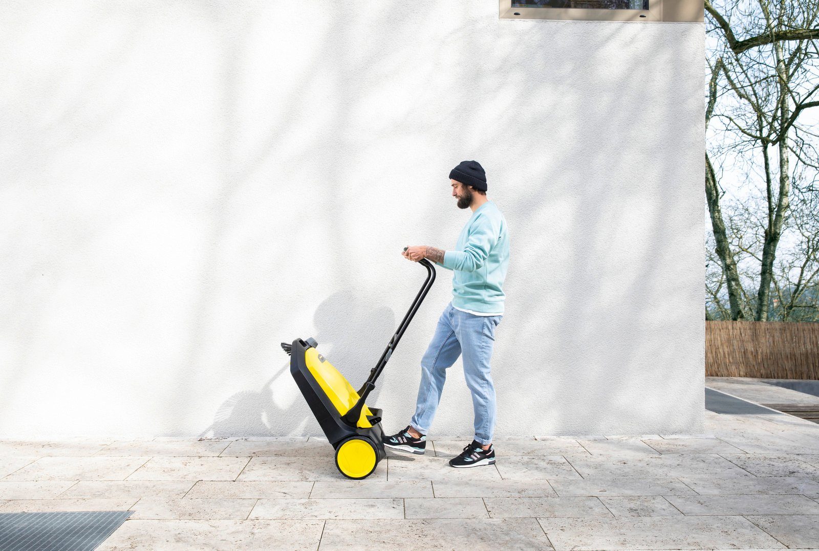 KÄRCHER Handkehrmaschine S 6, 67 cm Arbeitsbreite, mit Seitenbesen