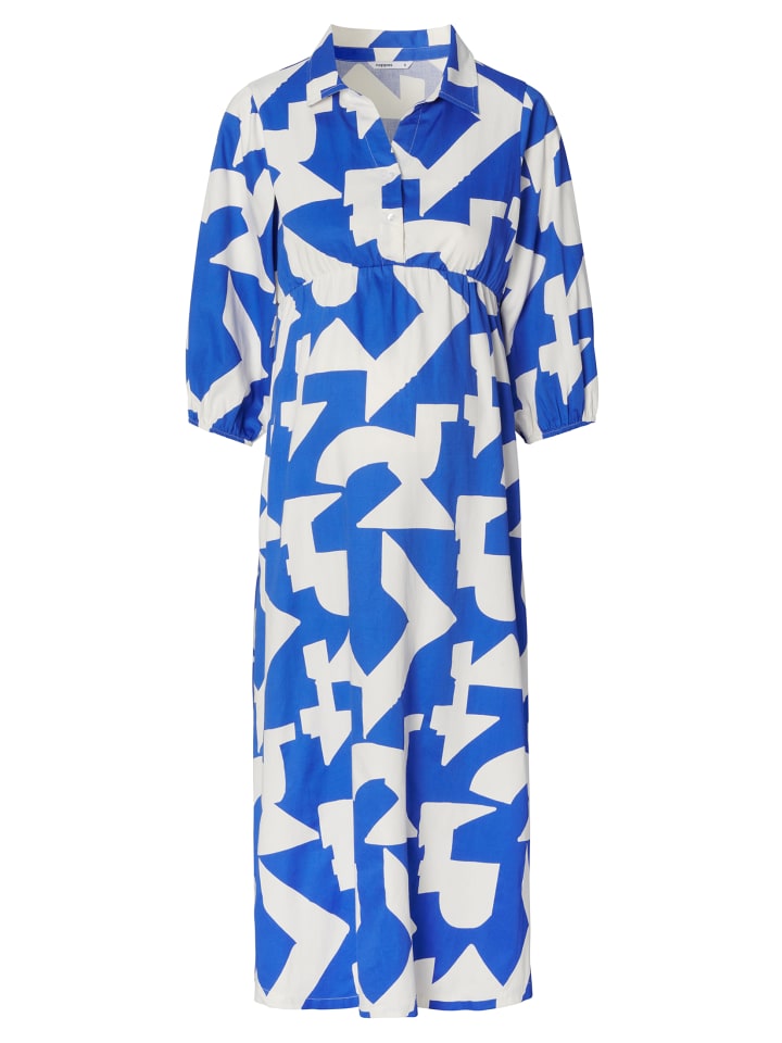 Noppies Still-Kleid Pilar in Graphic Blue Print günstig kaufen