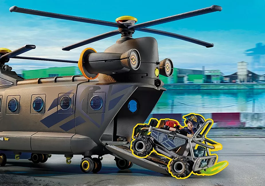 SWAT-Rettungshelikopter