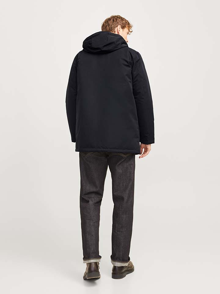Jack & Jones Parka in Schwarz günstig kaufen