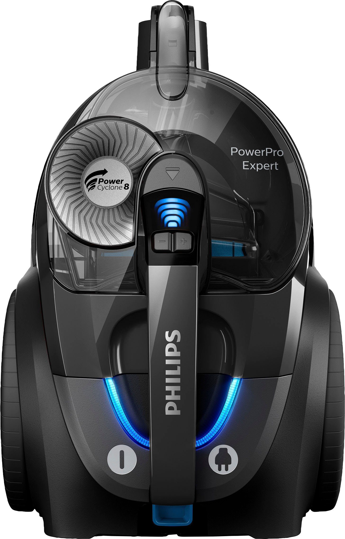 Philips Bodenstaubsauger FC9747/09, 900 W, beutellos, mit 2 l Fassungsvermögen und Tri-Active-LED-Düse