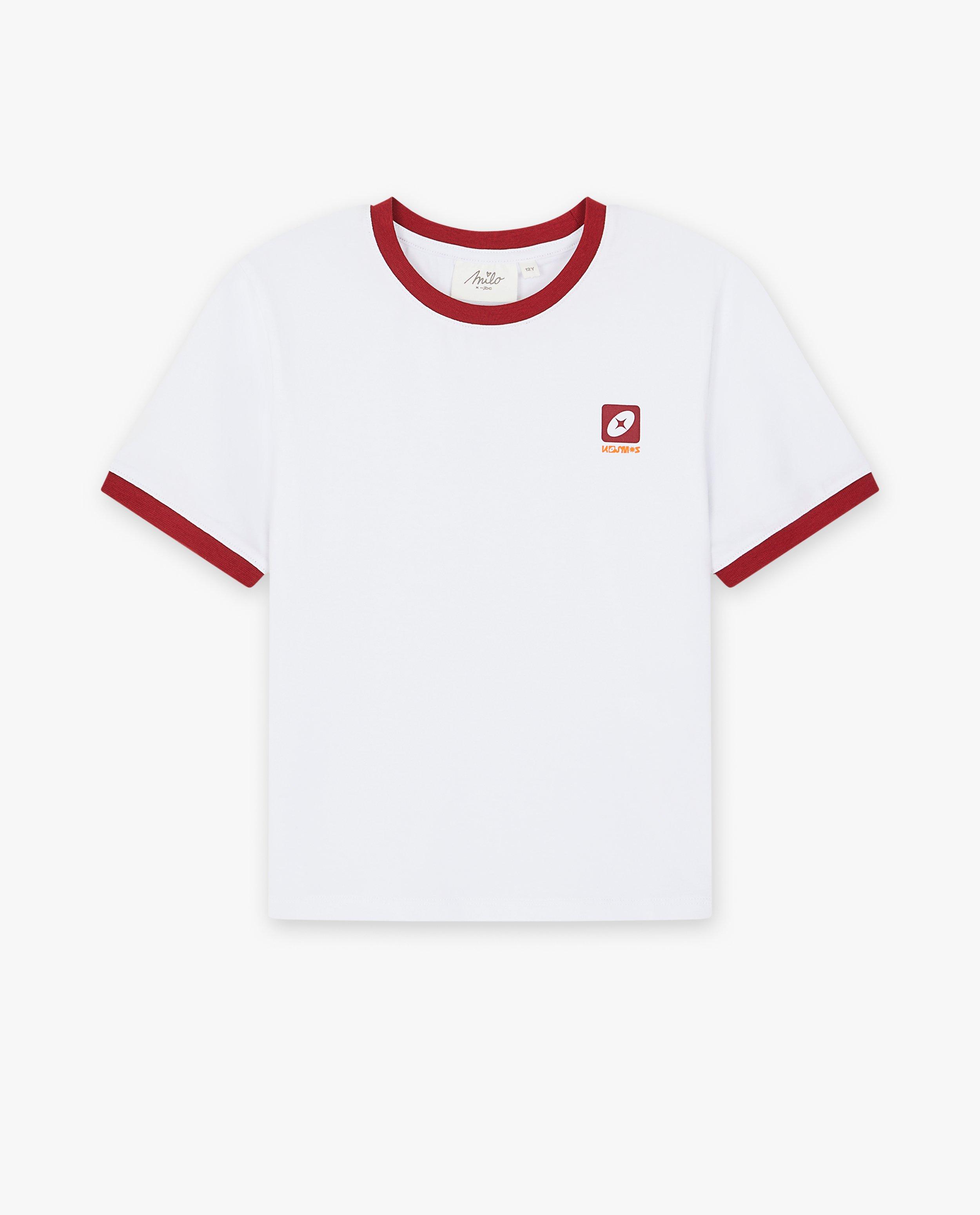 Tricou Milo cu imprimeu Milo, 6-14 ani, alb