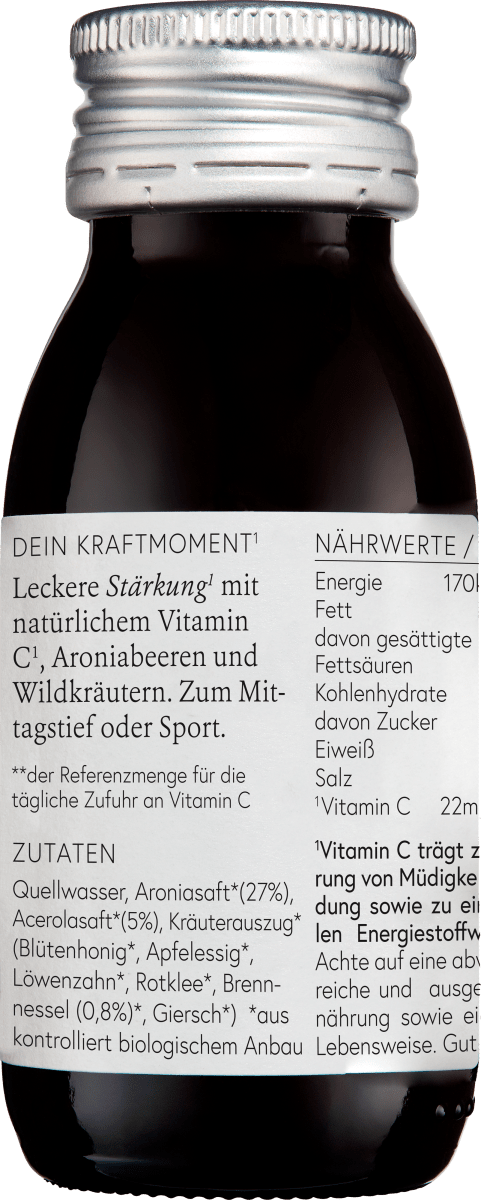 Kraft Wildkräuter-Shot, 60 ml