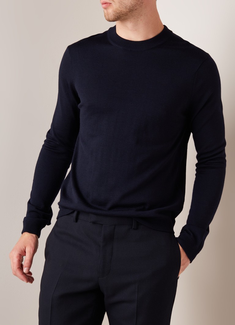 Sandro Fine-knit wool pullover