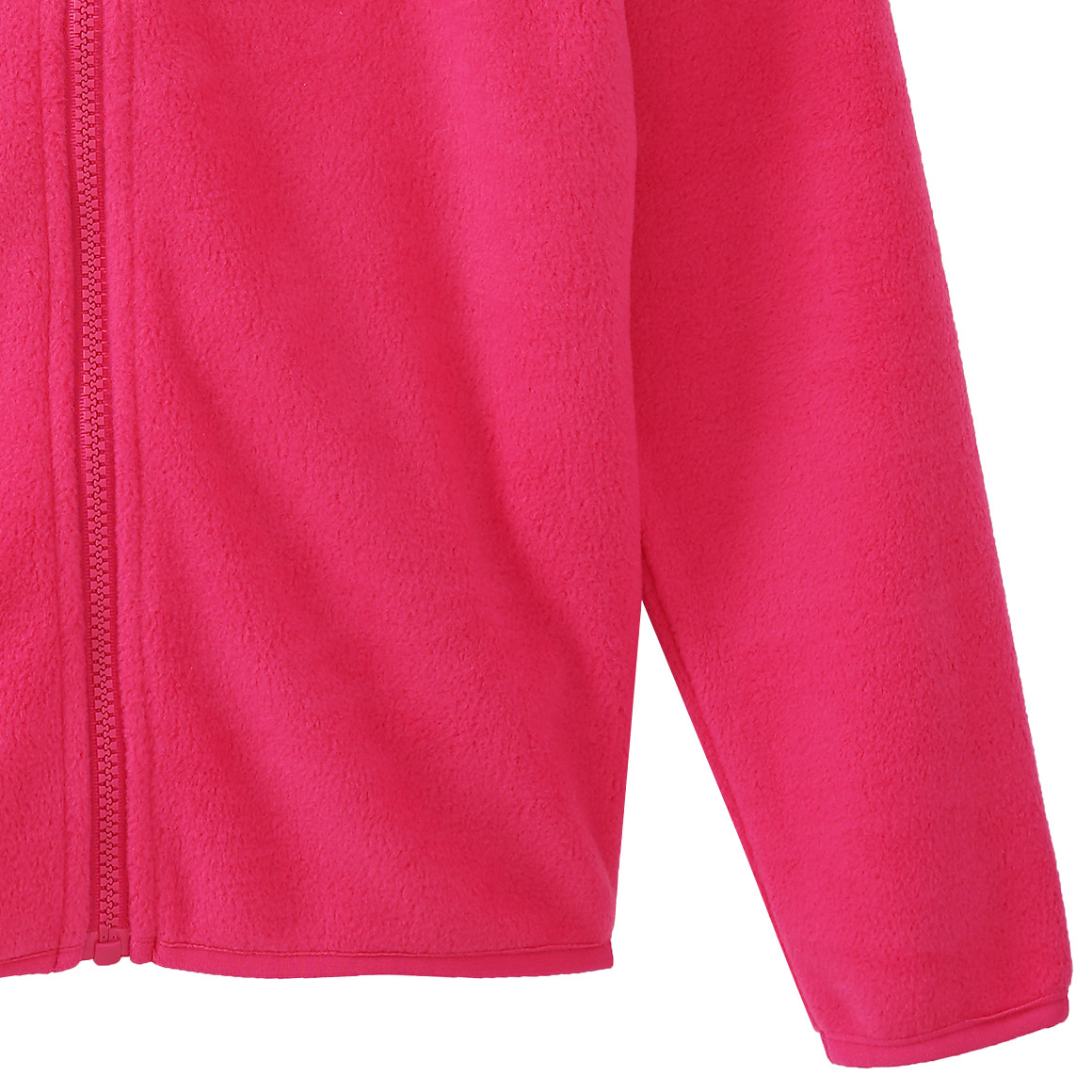 Mädchen Fleecejacke mit Stehkragen