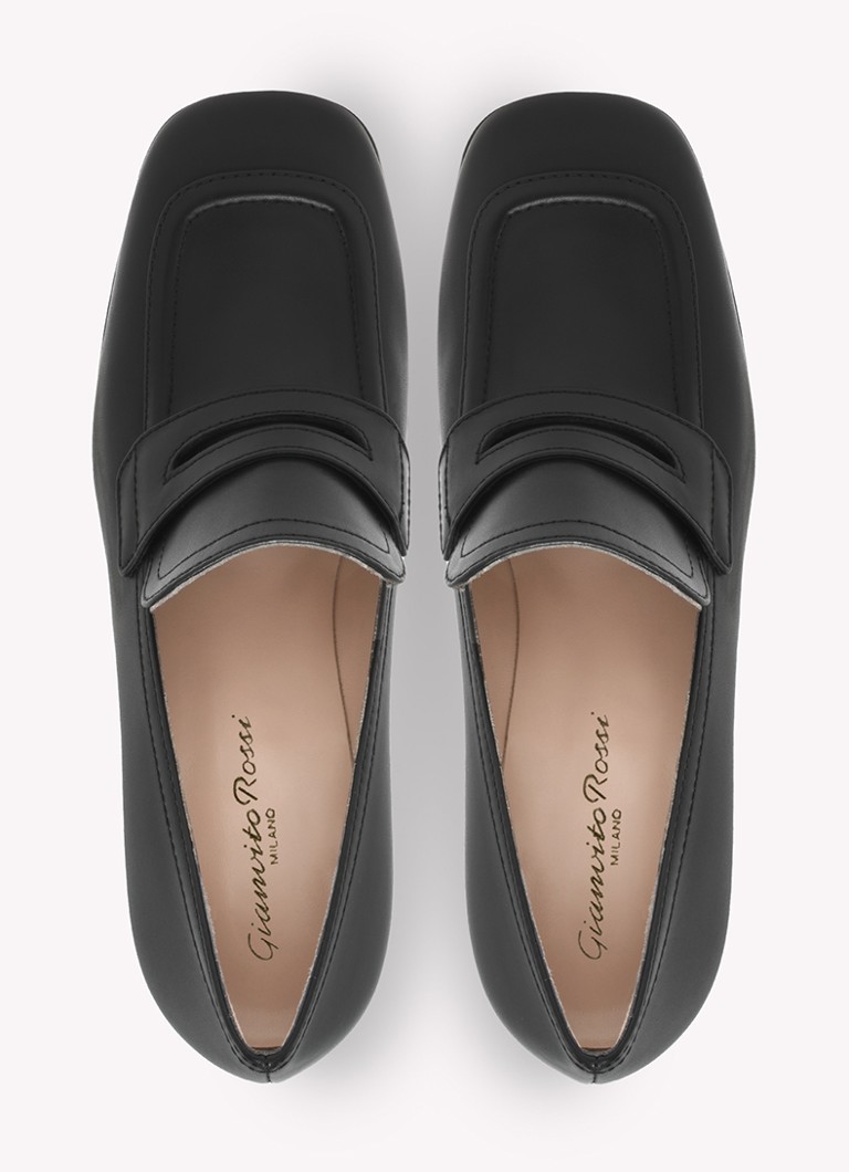Gianvito Rossi  Rouen pump van kalfsleer