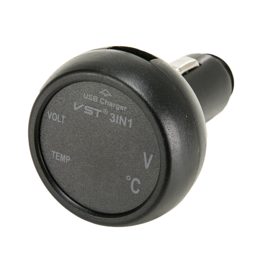 3 in 1 Gerät von Norauto inkl. Batterietester, Thermometer und USB, 12/24V - ATU