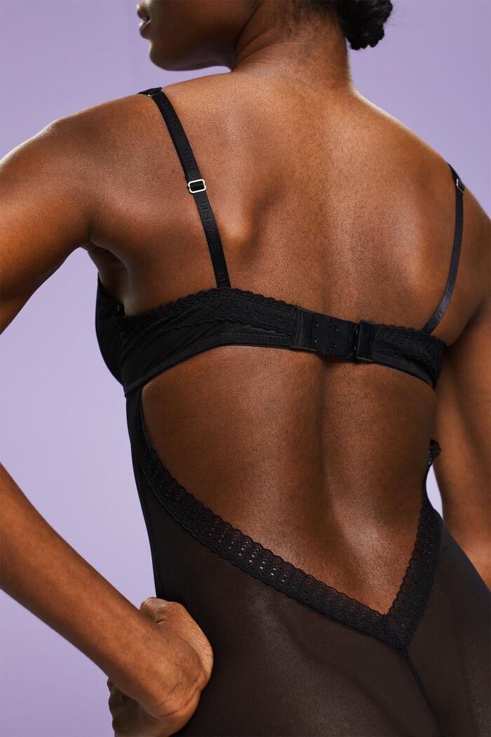 Mesh-Body mit Bügel-Cups