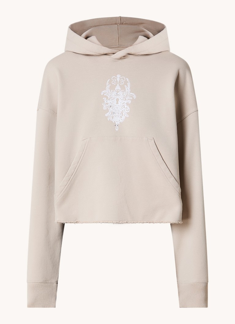 Felpa Givenchy con logo stampato e strass