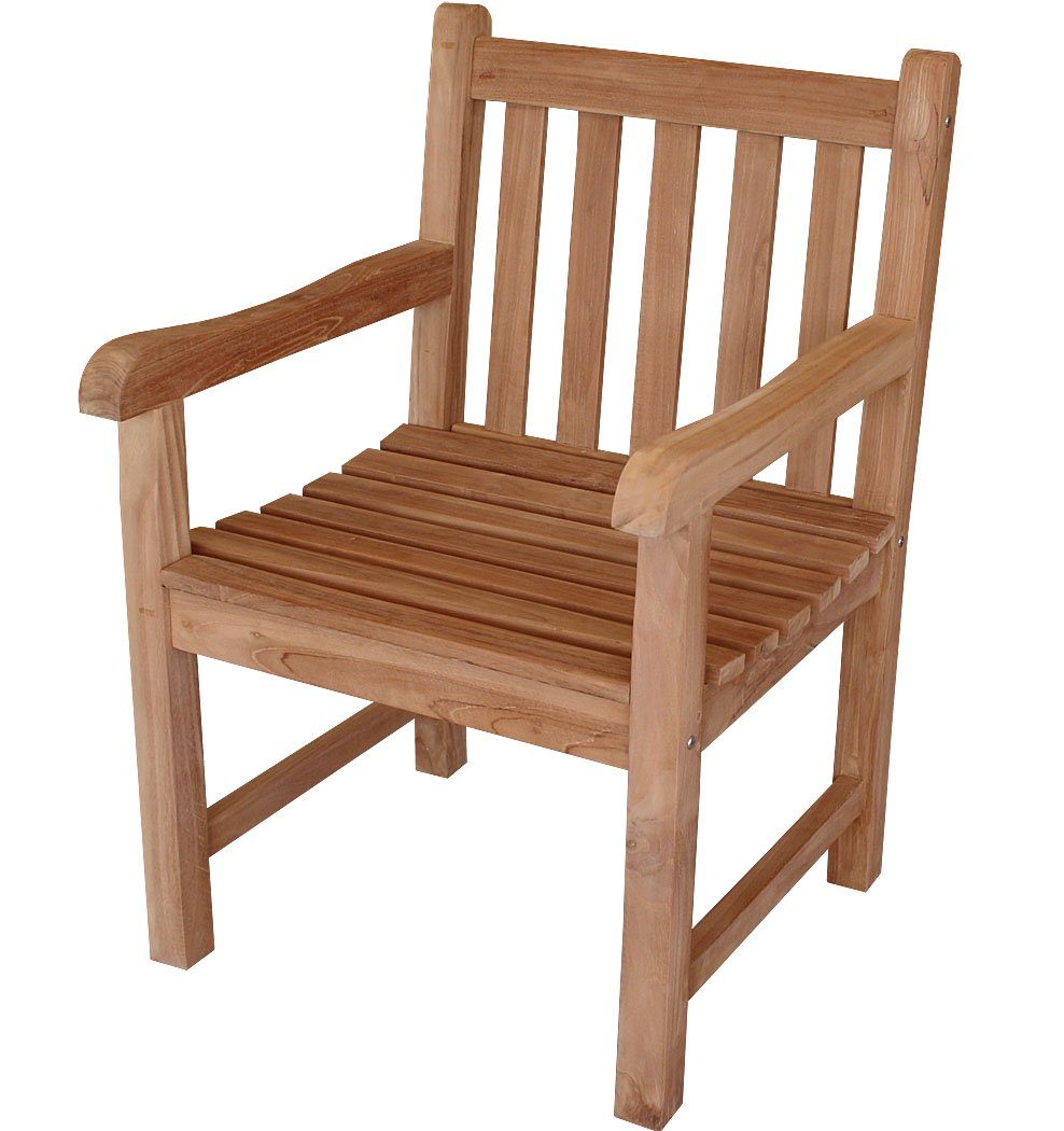 KMH Gartenstuhl TEAK Sessel *Classic* (102135)