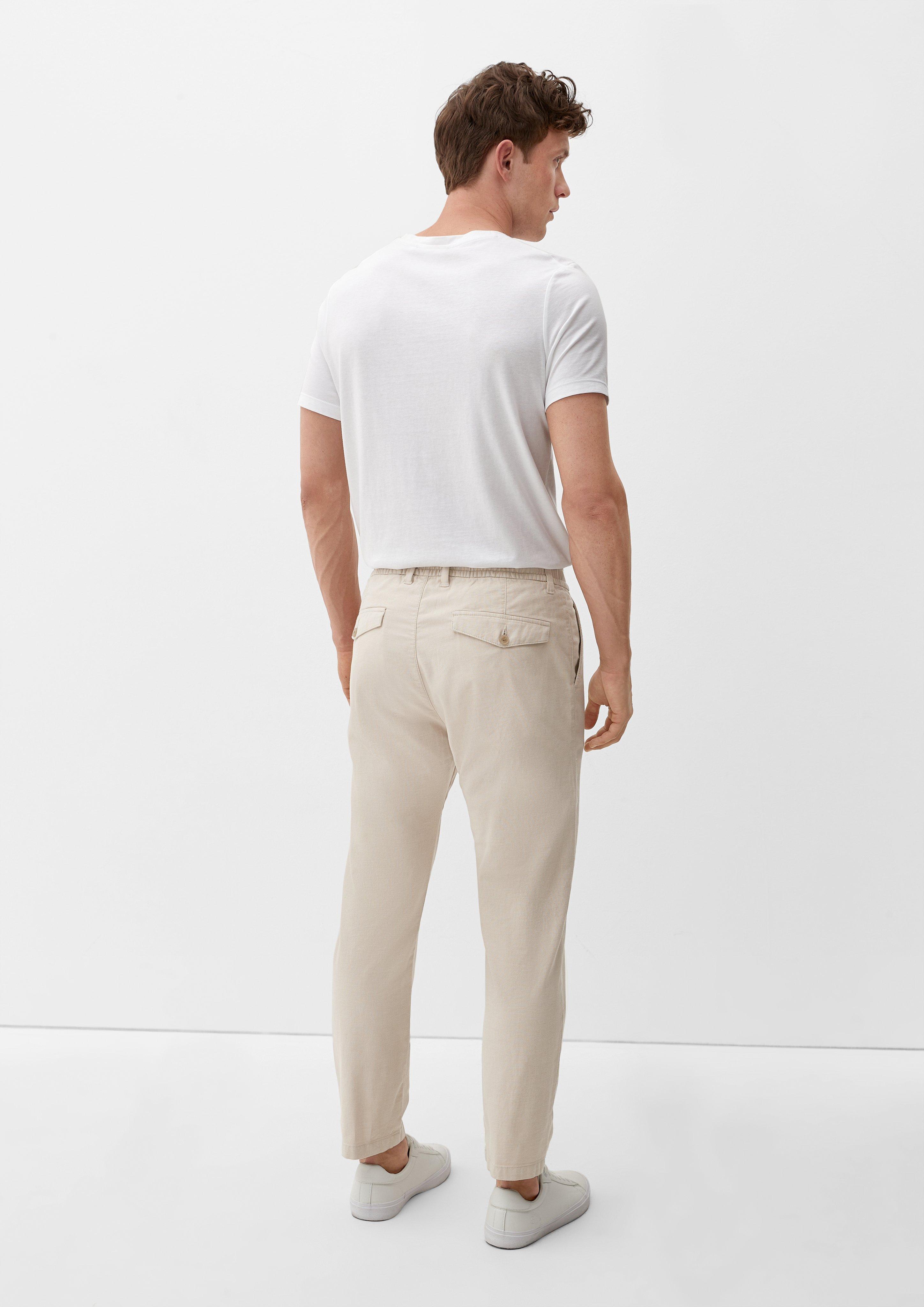Relaxed: Stoffhose mit geradem Bein  2128965-84K4