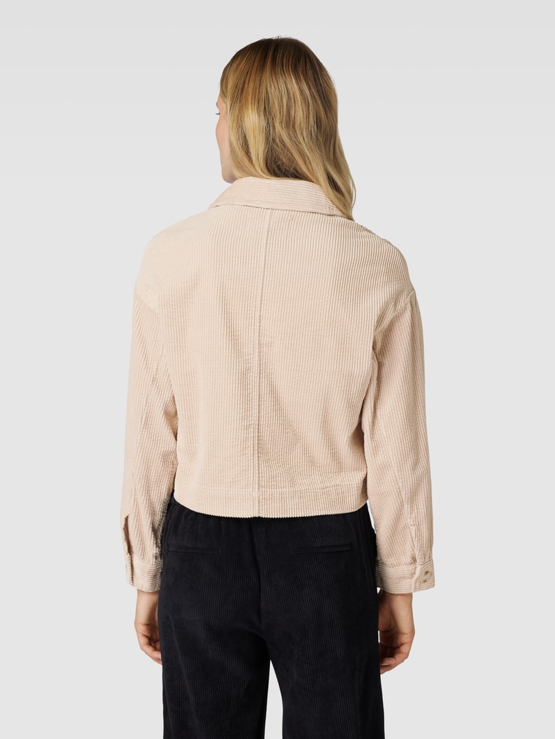 Cordjacke mit Pattentaschen Modell 'Hegola' in beige