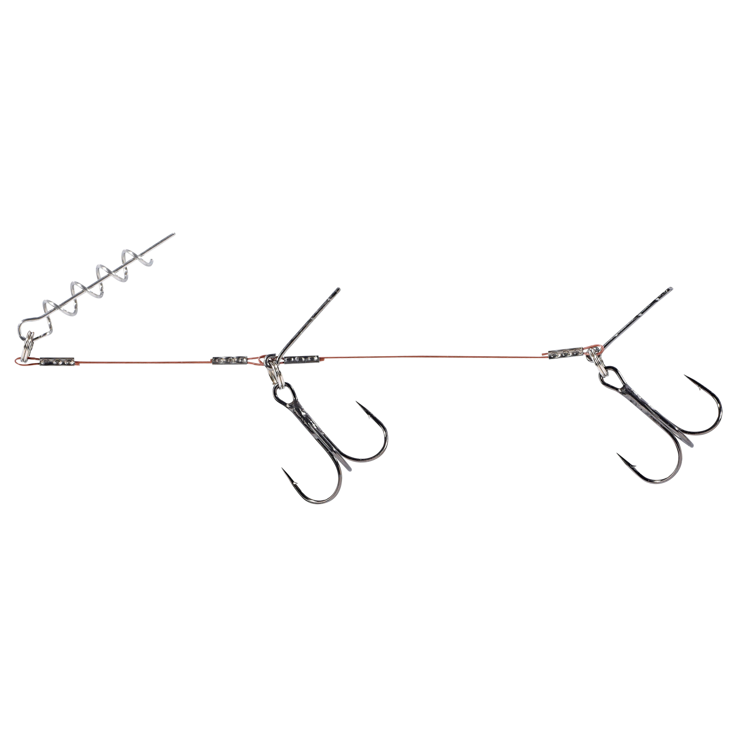 Shirasu Gummifisch-System Flachwasser System (1x7, beschichtet, 15 kg)