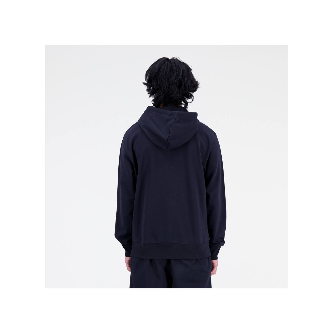 New Balance Essentials Stacked Logo Hoody FBK