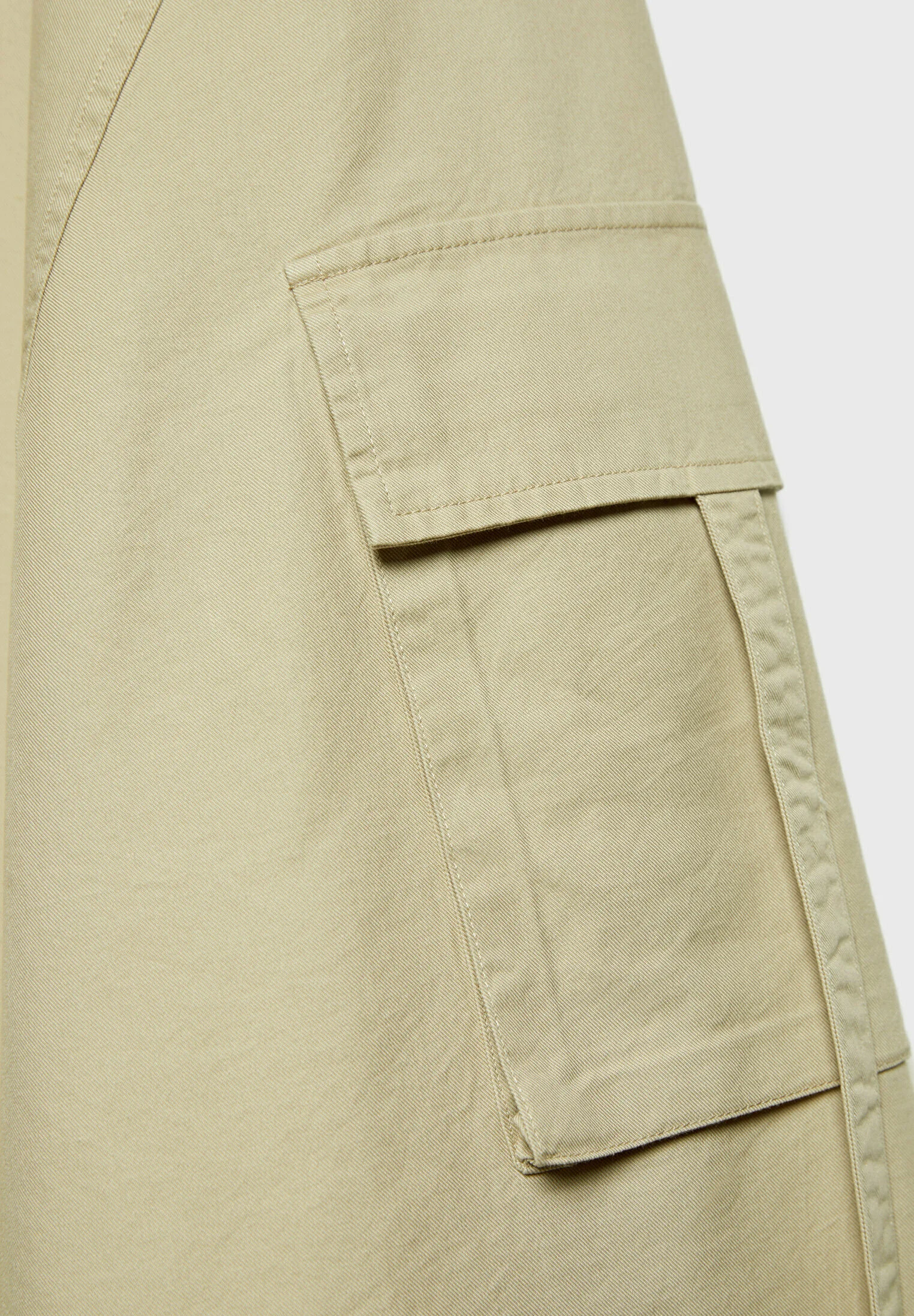 Stradivarius FLARED MIDI - Falda larga
