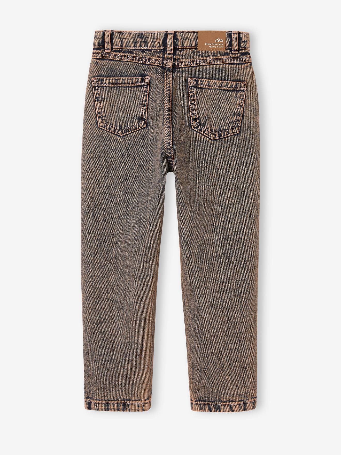 Vertbaudet Mädchen Mom-Jeans - altrosa