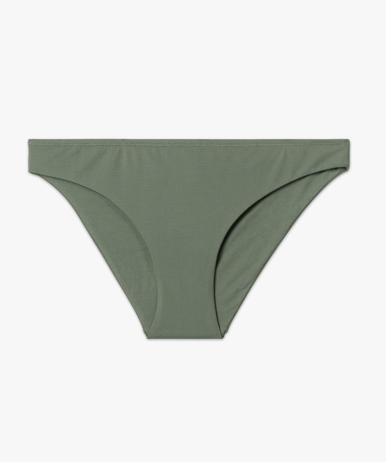 Bas de maillot de bain femme forme culotte vert | GEMO