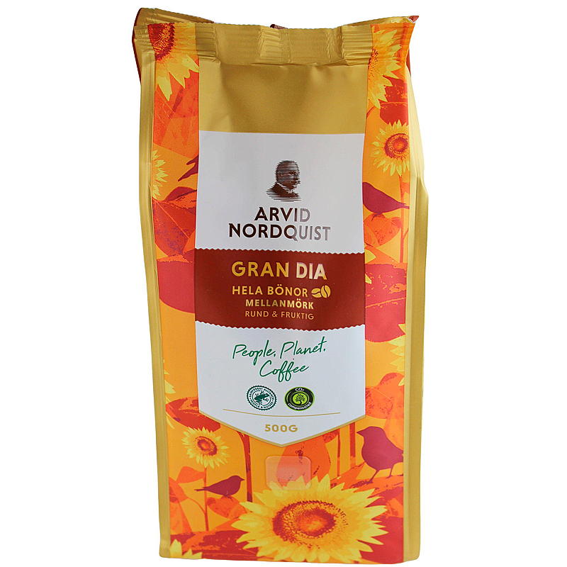 Arvid Nordquist Hele bønner Classic Gran Dia 500 g