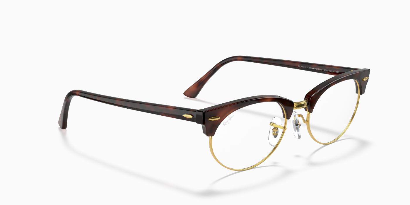 OPTICA OVALĂ CLUBMASTER - Lucido Tartarugato