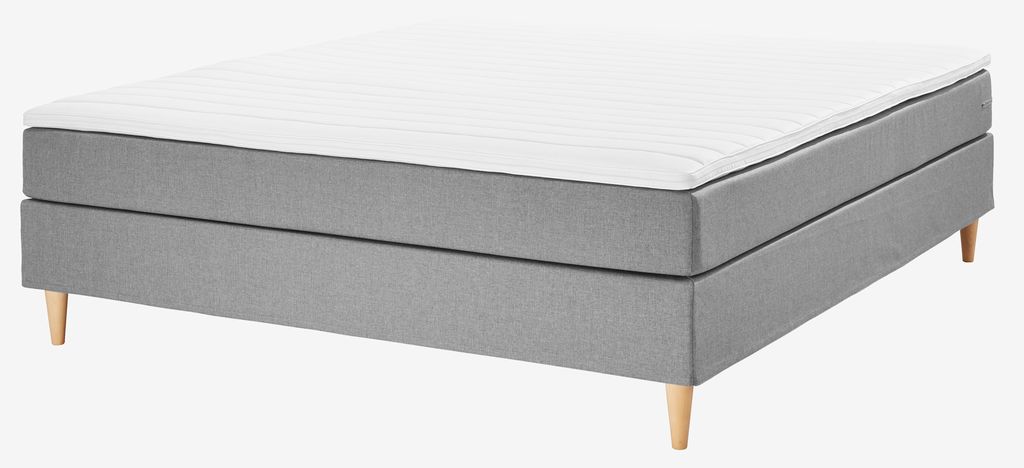LEIRKUP BC10 basic Continental bed 150x200 LEIKUP BC10 grey-23